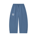 Unisex Waffle Barrel Leg Pants